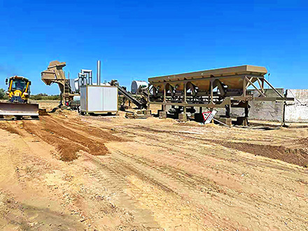 連續式瀝青攪拌站